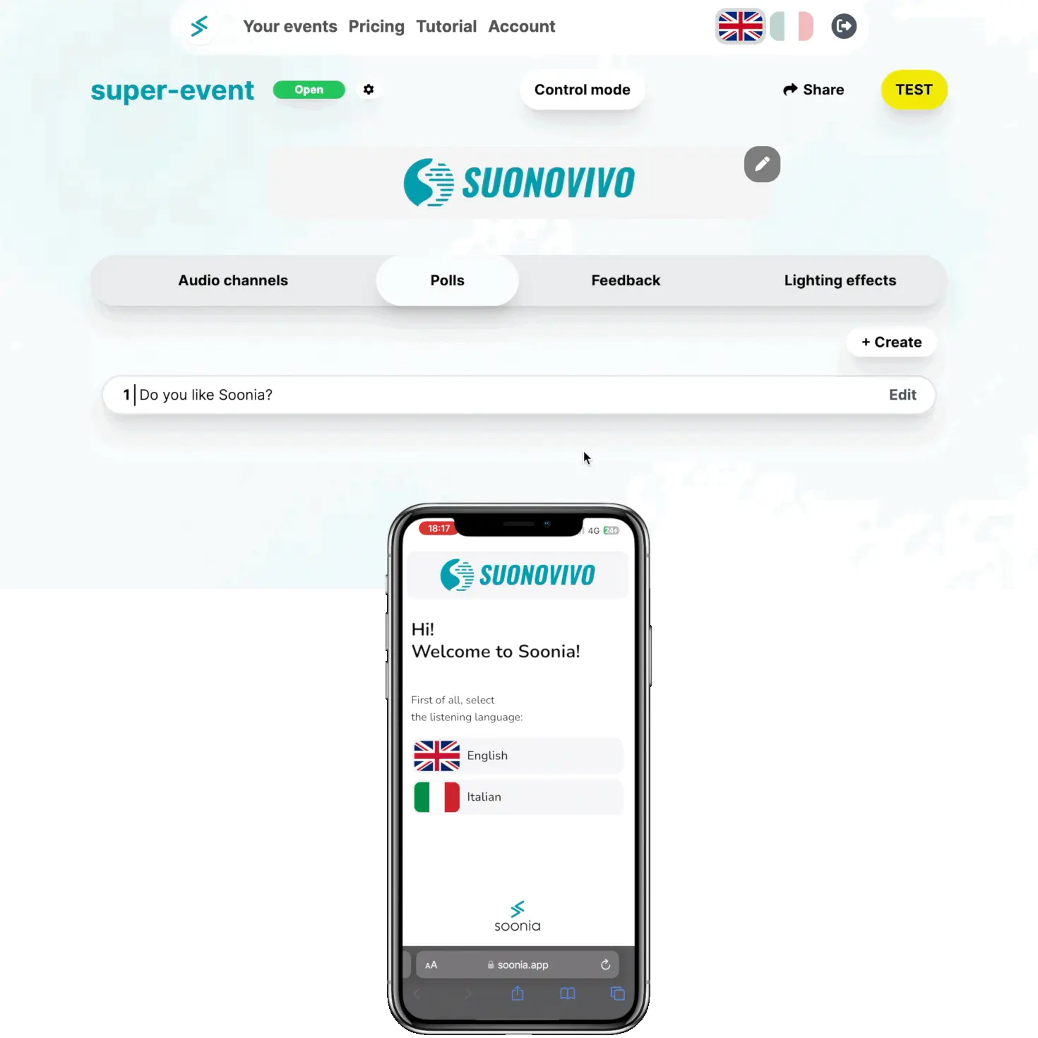Soonia Feedback